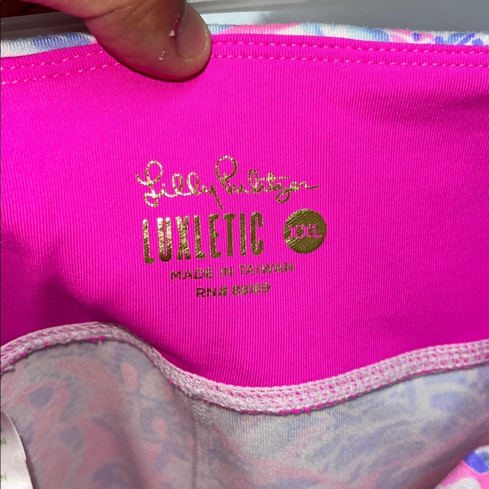 Lilly Pulitzer Luxletic Weekender High Rise Midi Leggings - Picture 5 of 8